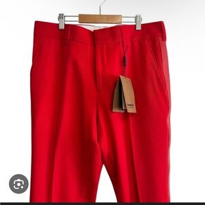 Burberry Red Men's Sideline Pants